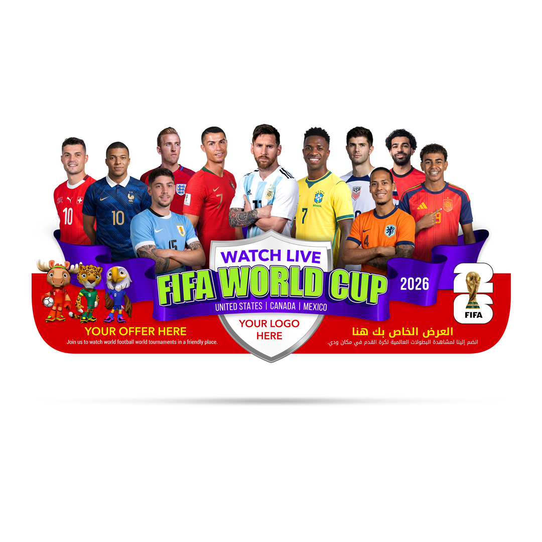 Design-A1 FIFA World Cup Branding Sticker A1 - Image 1