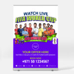 FIFA World Cup Branding Rollup Banner A2-Large
