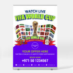 FIFA World Cup Branding Rollup Banner B2-Large