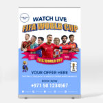 FIFA World Cup Branding Rollup Banner C1-Large