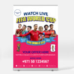 FIFA World Cup Branding Rollup Banner C2-Large