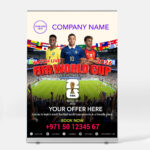 FIFA World Cup Branding Rollup Banner D1-Large