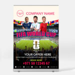FIFA World Cup Branding Rollup Banner D2-Large