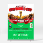 FIFA World Cup Branding Rollup Banner E1-Large