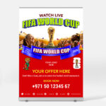 FIFA World Cup Branding Rollup Banner E2-Large