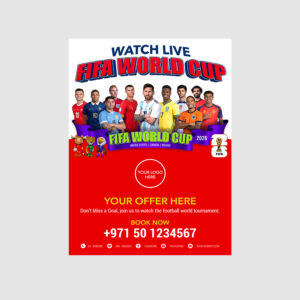 FIFA World Cup Branding Posters A1