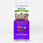 FIFA World Cup Branding Rollup Banner B2-Small