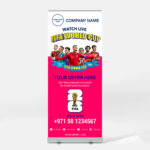 FIFA World Cup Branding Rollup Banner C2-Small
