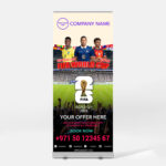 FIFA World Cup Branding Rollup Banner D1-Small