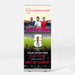 FIFA World Cup Branding Rollup Banner D2-Small