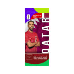 FIFA World Cup Branding Roof Hanging Flag W/PIPE-QATAR